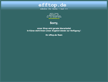 Tablet Screenshot of efftop.de